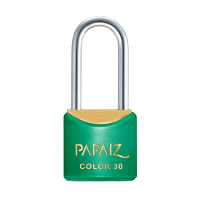 Cadeado de Hatste Longa CR30/50 Verde Serie Color