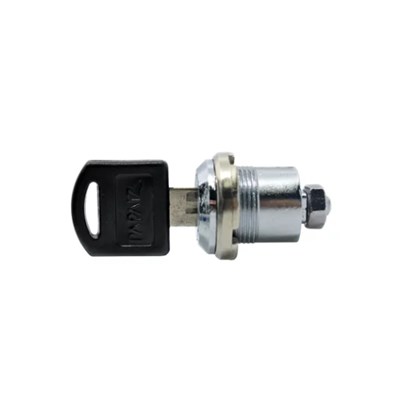 Cilindro Universal para Móveis de Aço Zamac com Lingueta ART 4910 Cromo Papaiz