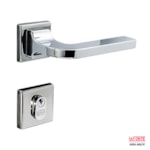 Conjunto Fechadura 701 Zamak Externa ST2 55Ros 333 Inox Cromado