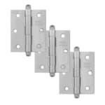 Dobradiça 1296 3 Cromado A 3 x 2 1/2 Blister