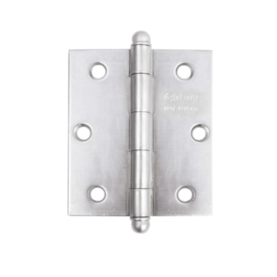 Dobradiça  1500 3x2.5 Aço com Parafuso no Acabamento Cromado