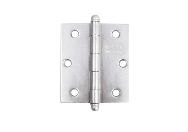 Dobradiça  1500 3x2.5 Aço com Parafuso no Acabamento Cromado