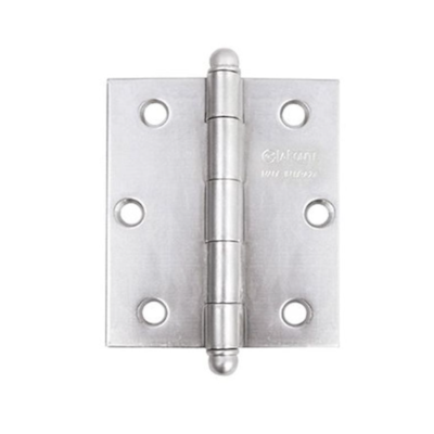 Dobradiça  1500 3x2.5 Aço  com Rolamento e  Parafuso Cromado Blister