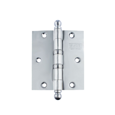 Dobradiça  85 3x2.5 Latão com Rolamento e parafuso  Cromado Blister