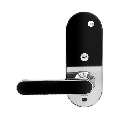 Fechadura Digital YMC 420W com Zigbee integrado - abre por biometria, senha, cartão e chave
