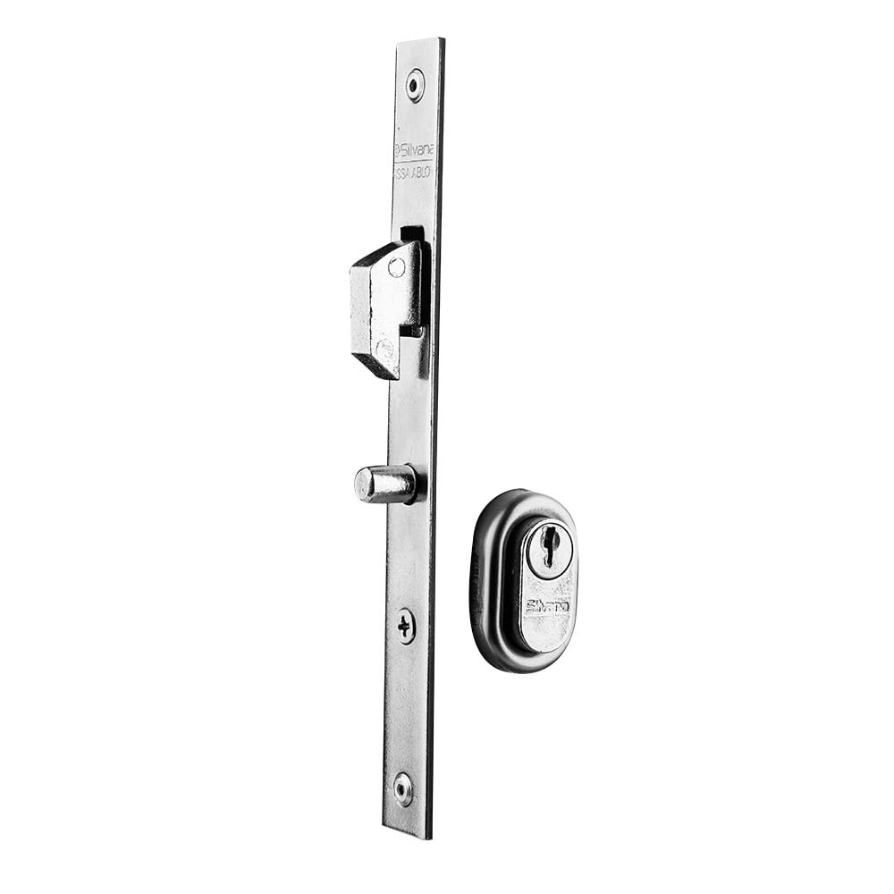 Fechadura Externa 7100 Italy Niquelado - Silvana - ASSA Abloy