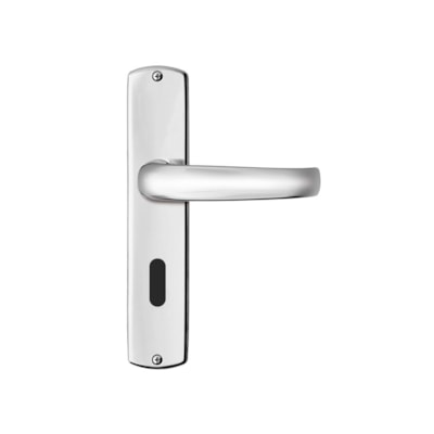 Fechadura para Porta Interna MZ820 40mm Cromada Com Espelho