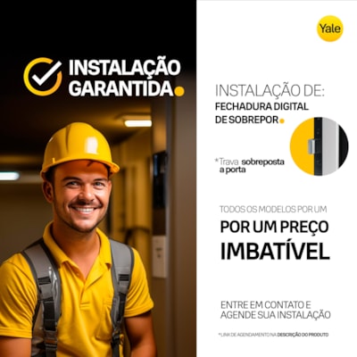 Instalação de Fechaduras Digitais de Sobrepor