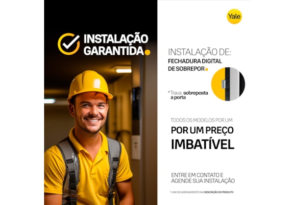 Instalação de Fechaduras Digitais de Sobrepor