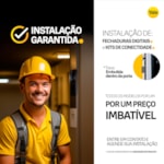 Instalação de Fechaduras Digitais e instalação de Kit Conectividade de Embutir