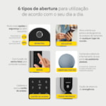 Kit Conectividade Fechadura Digital Lia com Biometria | Yale