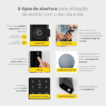 Kit Conectividade Fechadura Digital YDM 60 com Biometria | Yale